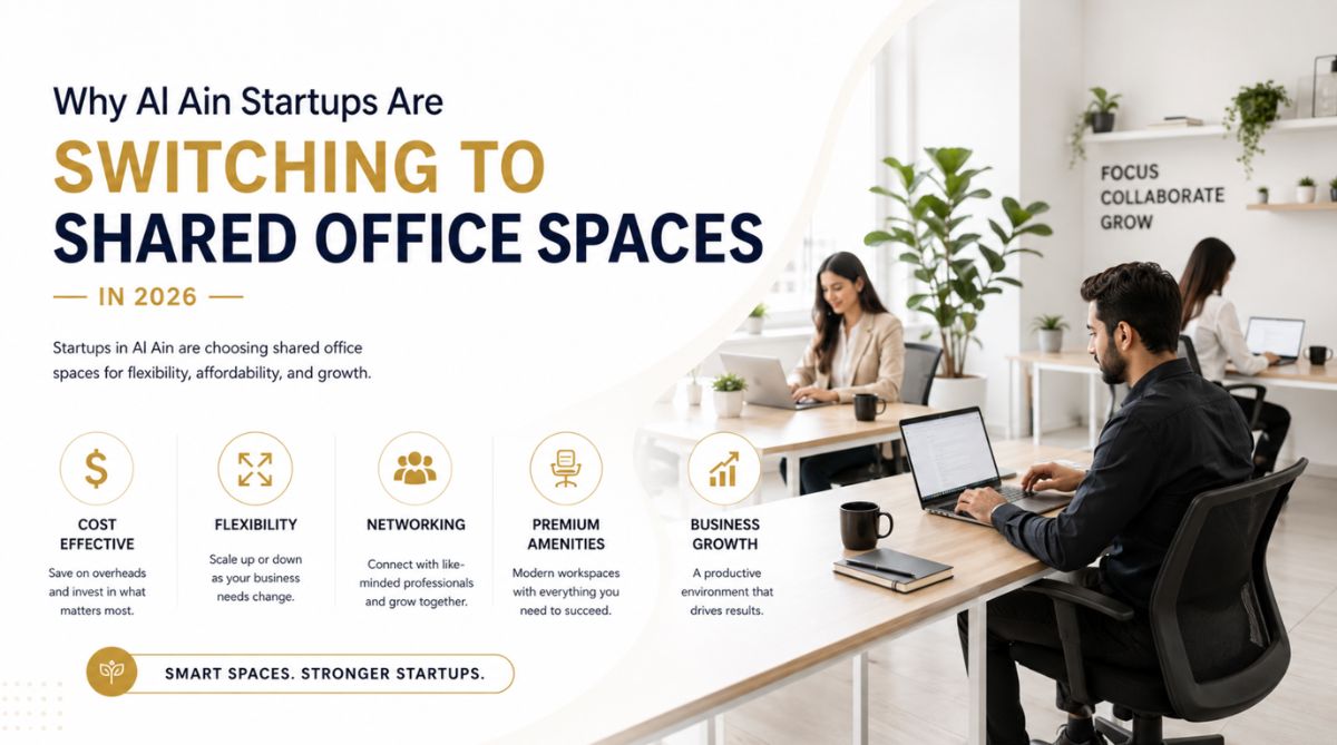 Why Al Ain Startups Are Switching to Shared Office Spaces in 2026