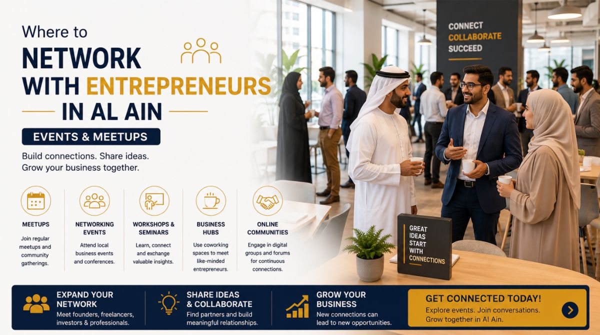 Where to Network with Entrepreneurs in Al Ain Events & Meetups
