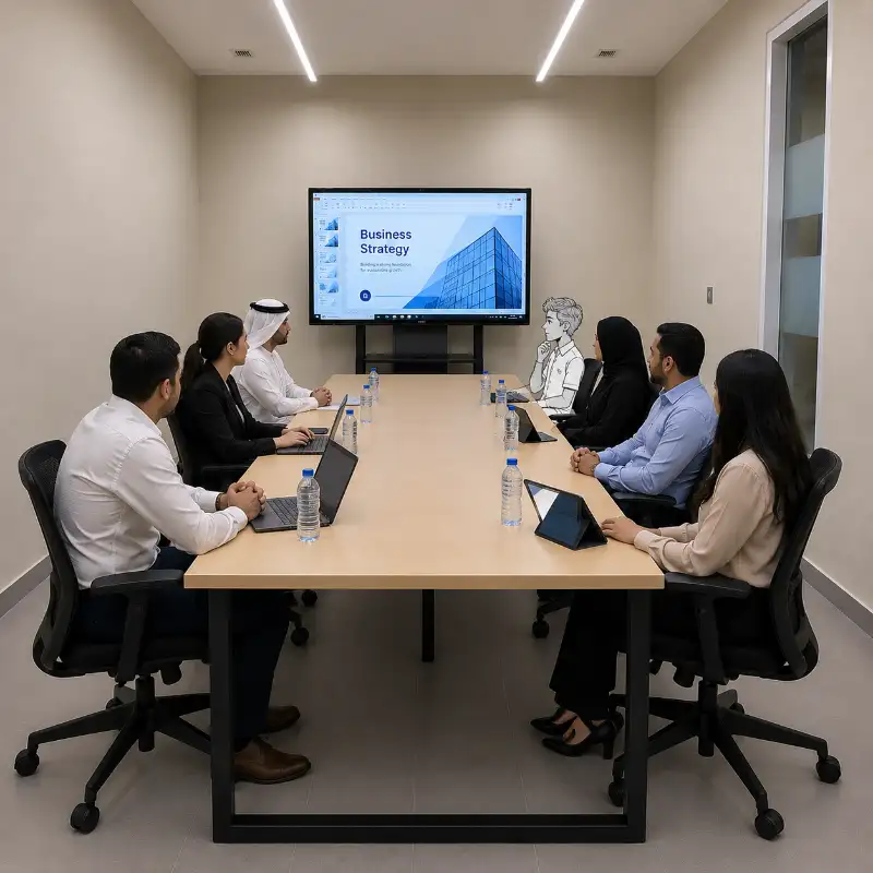 Meeting Room - SeenHub Al Ain
