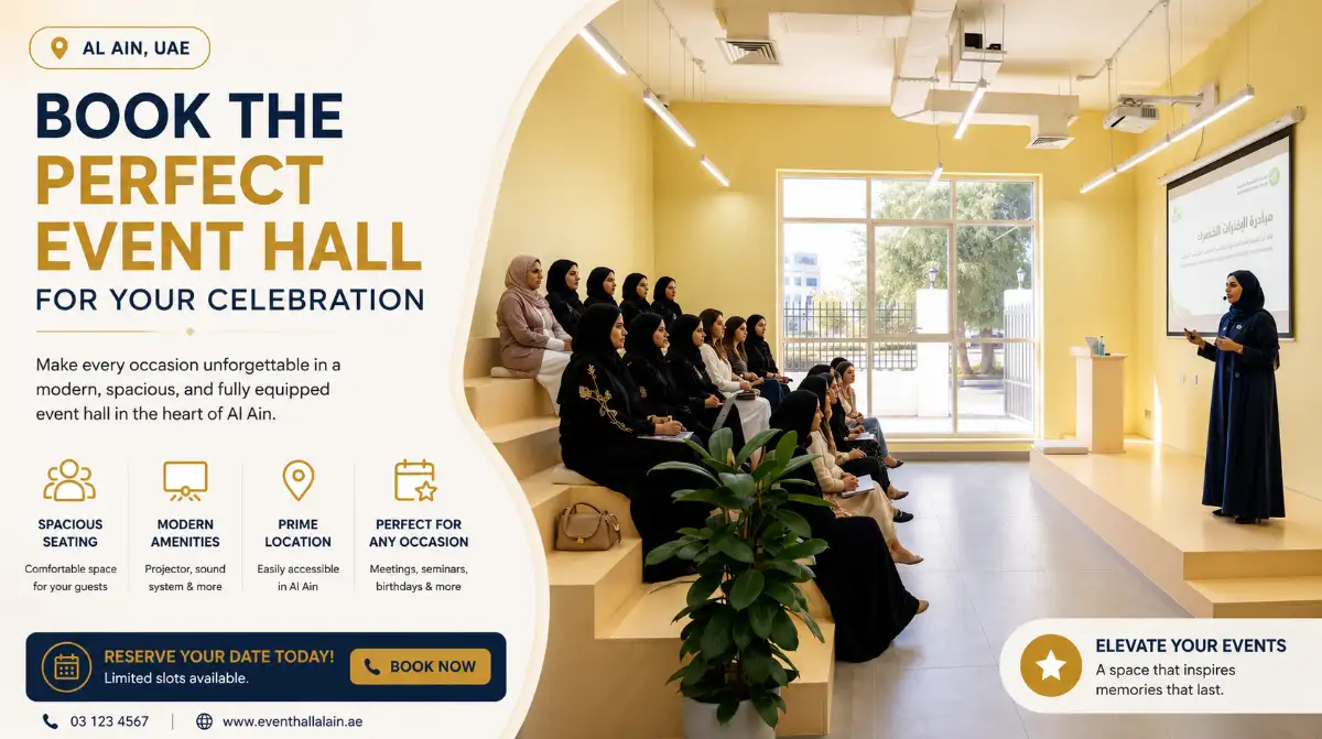 Book the Perfect Event Hall for Your Celebration | Al Ain