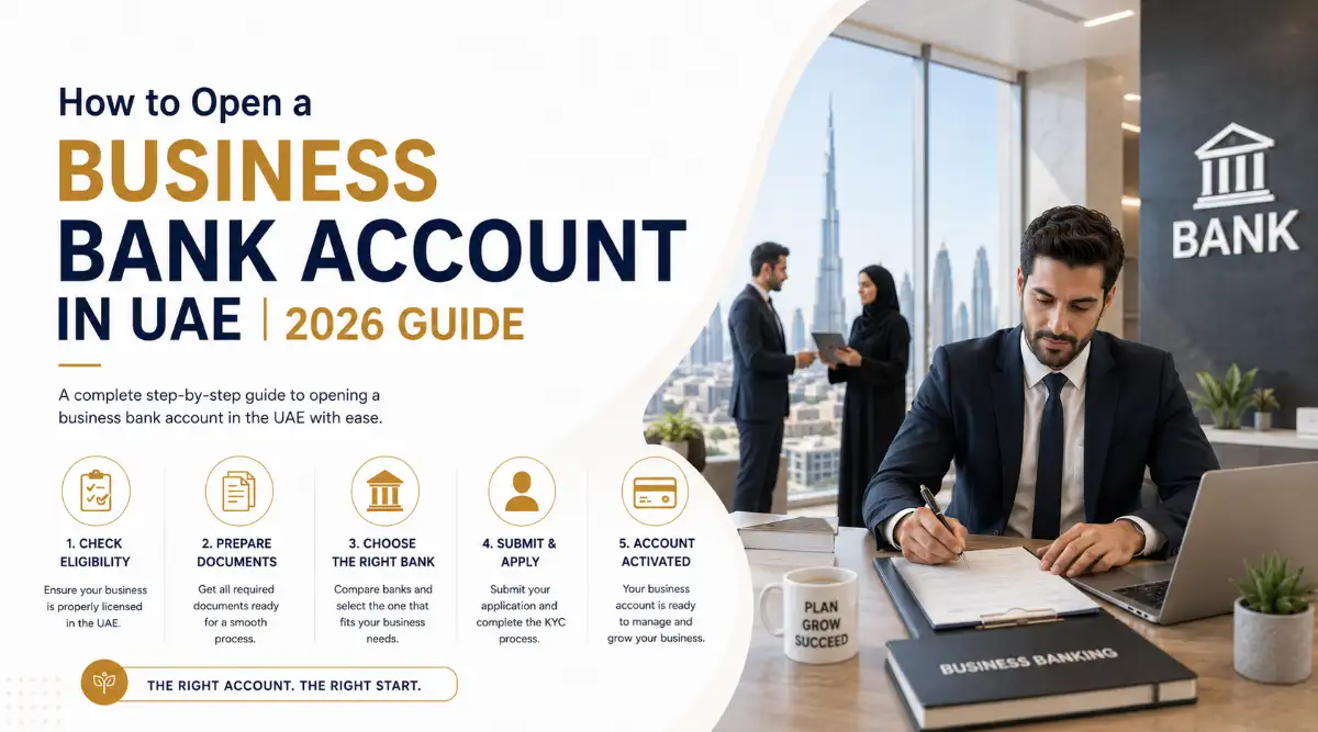 How to Open a Business Bank Account in UAE