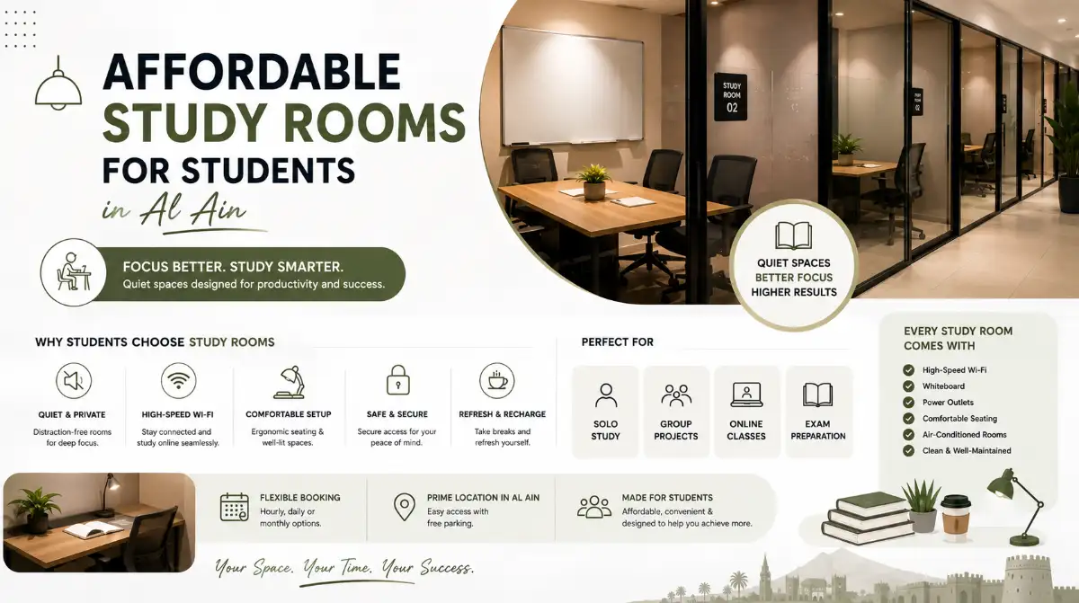 Affordable Study Rooms for Students in Al Ain - SeenHub Blog