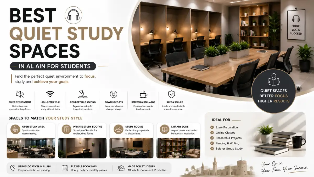 Best Quiet Study Spaces in Al Ain for Students